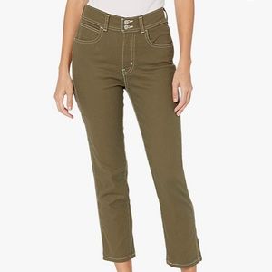 NWT Levi's Women's 724 High Rise Straight Crop
